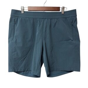 Kuhl Mens Shorts XL Blue Performance Outdoor Casual Chino Hiking Pirate Swim EUC